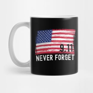 9/11 Never Forget 20th Anniversary Mug